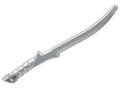 LEGO® Minifiguren-Waffe – Elbenklinge mit kurzem Griff (Flat Silver)