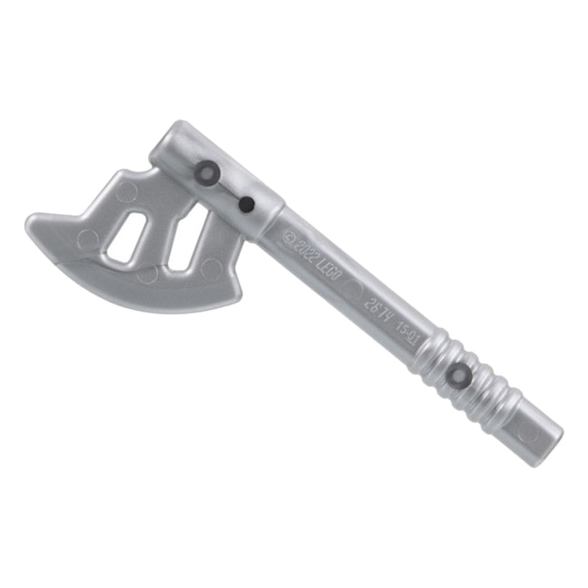 LEGO® Minifigure Weapon - Dwarf Axe (Flat Silver)