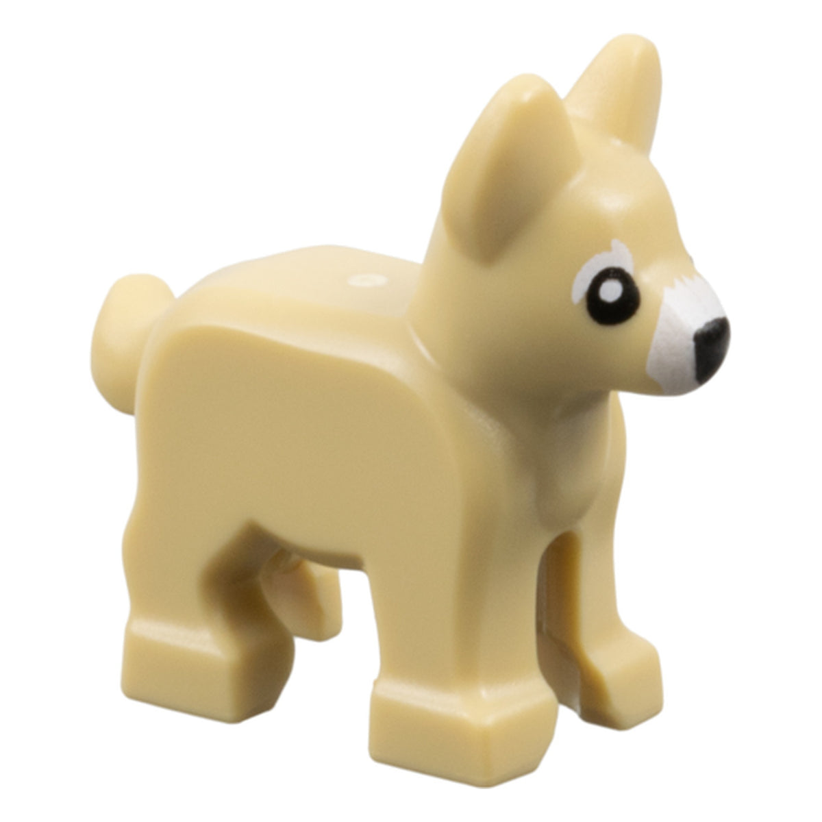 LEGO® Minifigur Hundewelpe, Schäferhund (weisse Schnauze) 2889pb03 – Neu