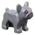 LEGO® Minifigure French Bulldog with Dark Pink Collar 29602pb03