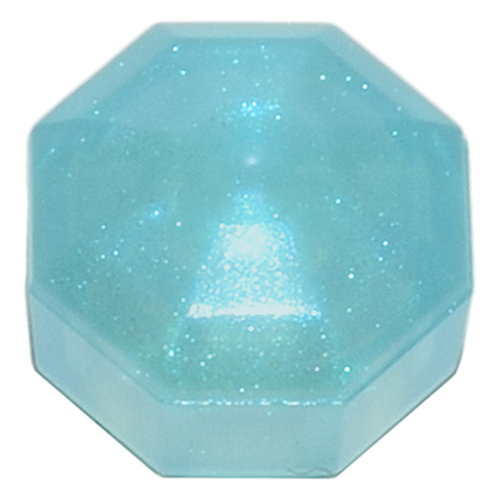 LEGO® Muschel mit Perle (weiss / satin transparent-hellblau)