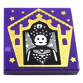 LEGO® Fliese 2 x 2 Schokofroschkarte Seraphina Picquery 3068pb1750