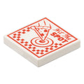 LEGO® Fliese 2 x 2 Pizzakarton 3068pb2287