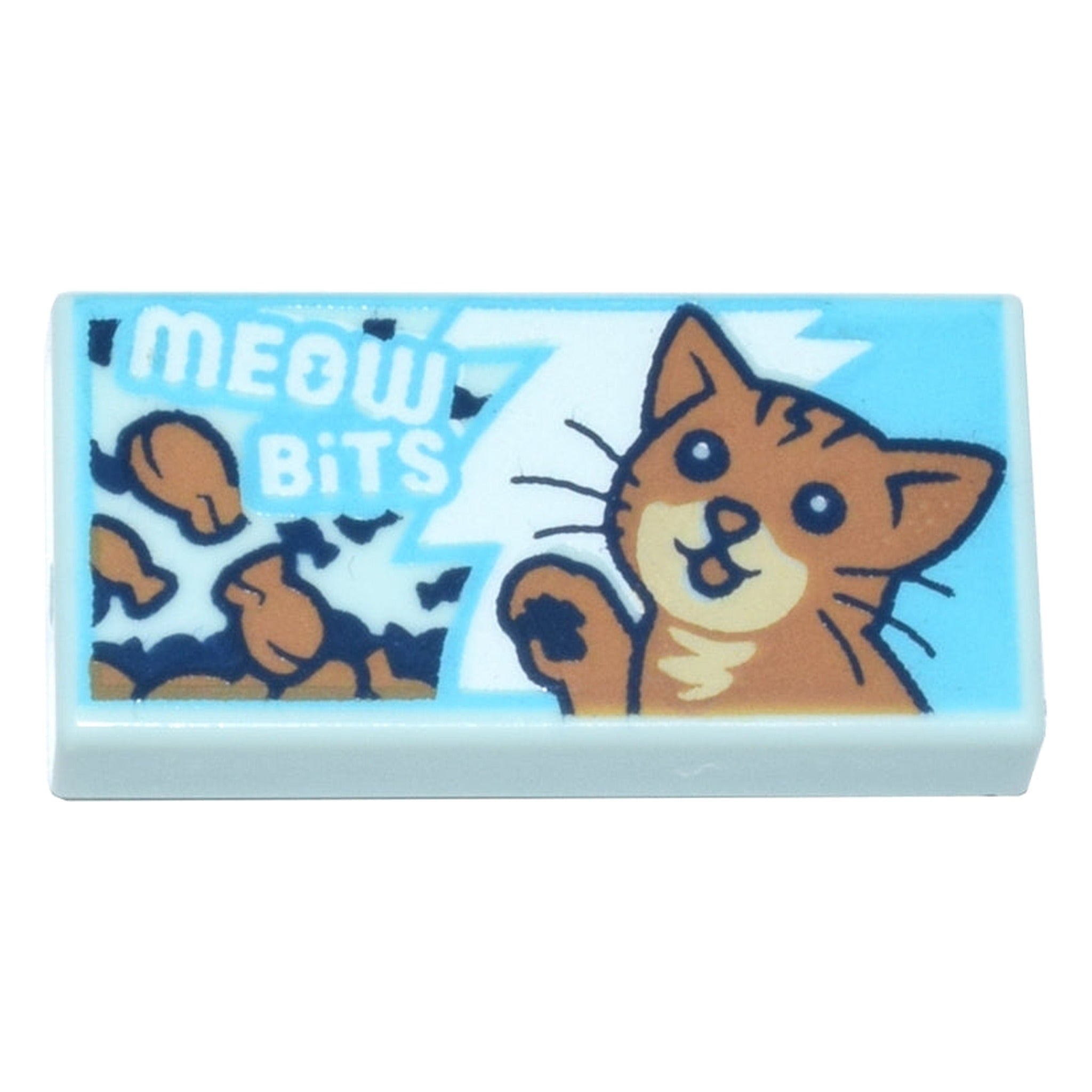 LEGO® Fliese 1x2 (MEOW BiTS) 3069pb1341