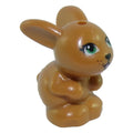 LEGO® Minifigur Hase, sitzend (mittleres Nougat) 34050pb01 – Neu