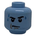 LEGO® Minifiguren-Kopf, linke Augenbraue erhoben 3626pb0643 (Misprint) – Neu