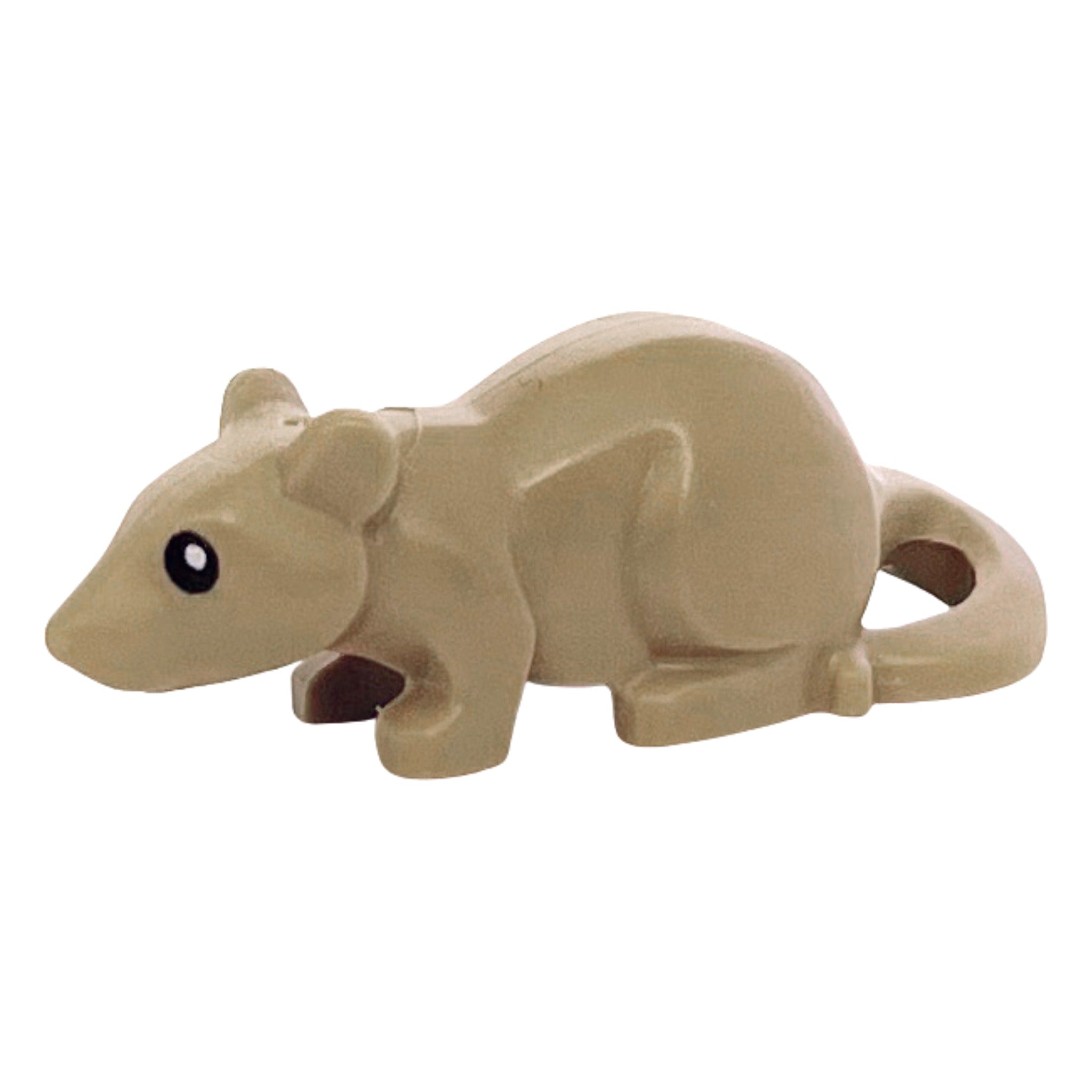 LEGO® Minifigur Ratte / Maus (dunkelbeige) 36756pb01 – Gebr.