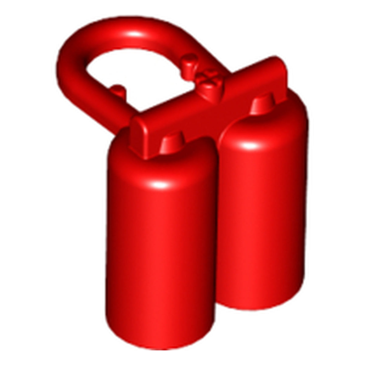 LEGO® Luftflaschen für Minifiguren (rot) 3838