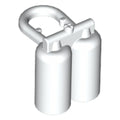 LEGO® Luftflaschen für Minifiguren (weiss) 3838