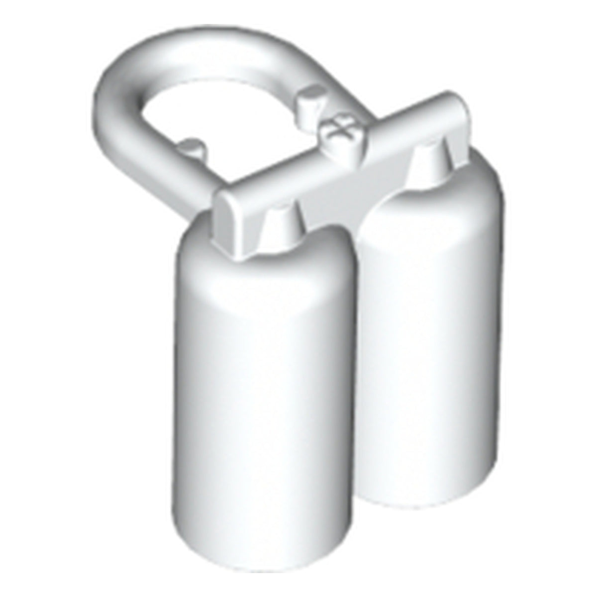 LEGO® Luftflaschen für Minifiguren (weiss) 3838