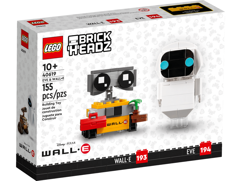 LEGO 40619 - BrickHeadz EVE & WALL-E