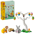 LEGO Seasonal 40808 - La chasse aux œufs du lapin et du poussin de Pâques