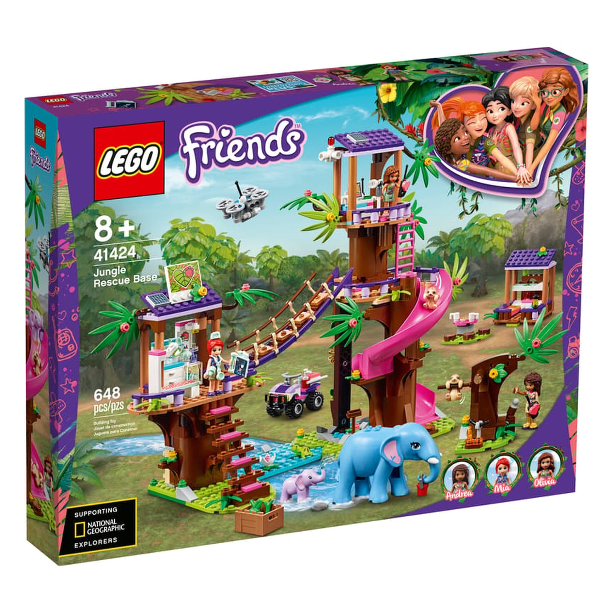 LEGO® Friends 41424 - Jungle Rescue Base