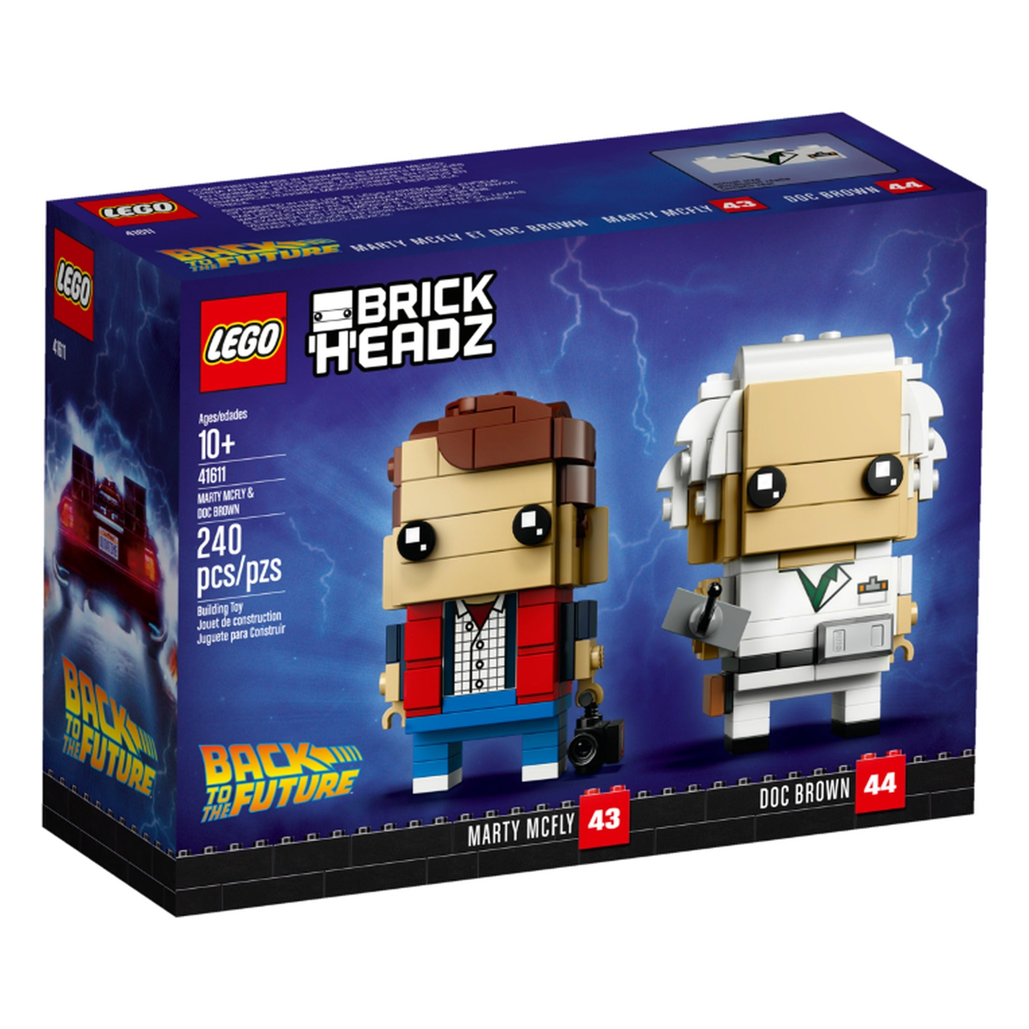 LEGO BrickHeadz 41611 - Marty McFly & Doc Brown