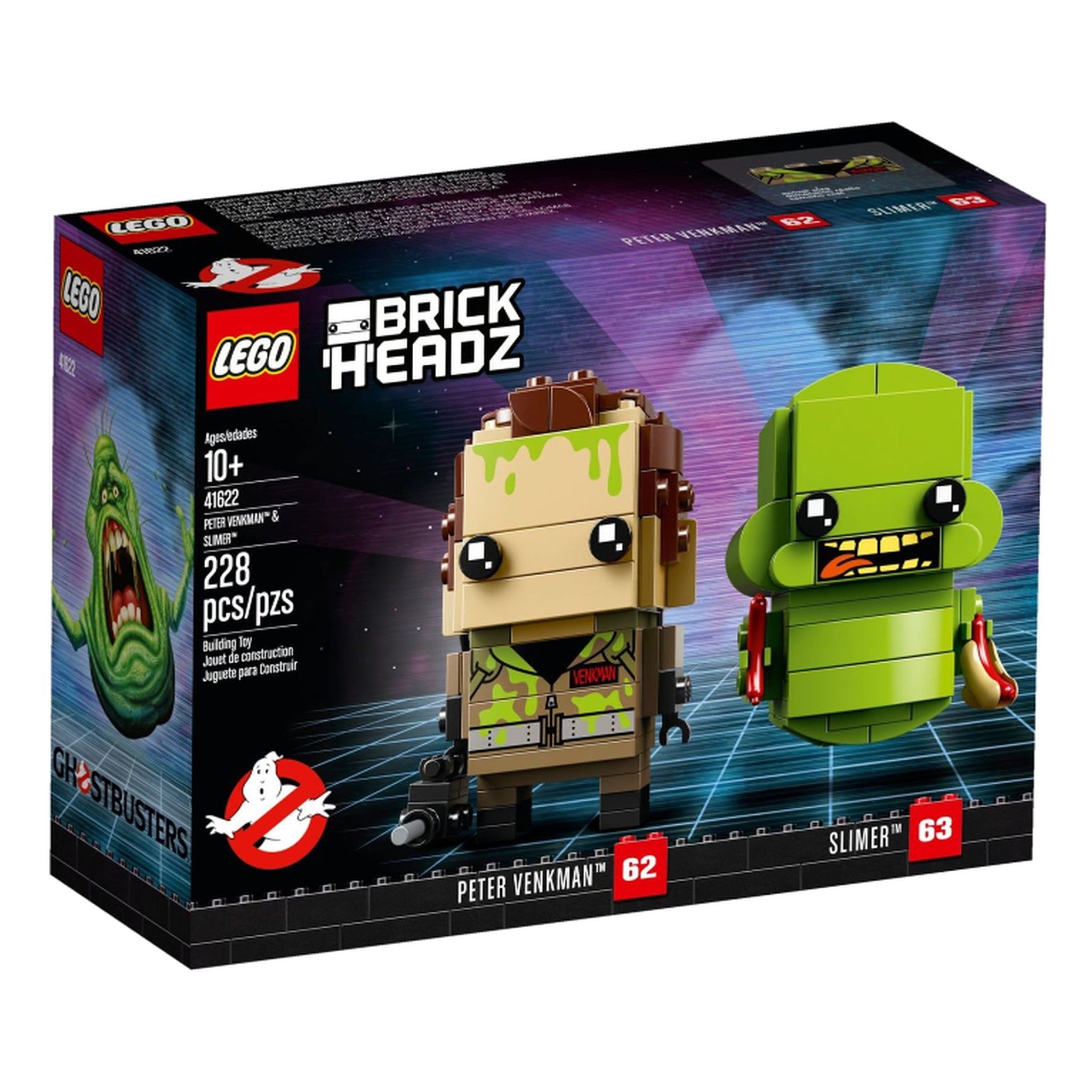 LEGO BrickHeadz 41622 - Peter Venkman & Slimer