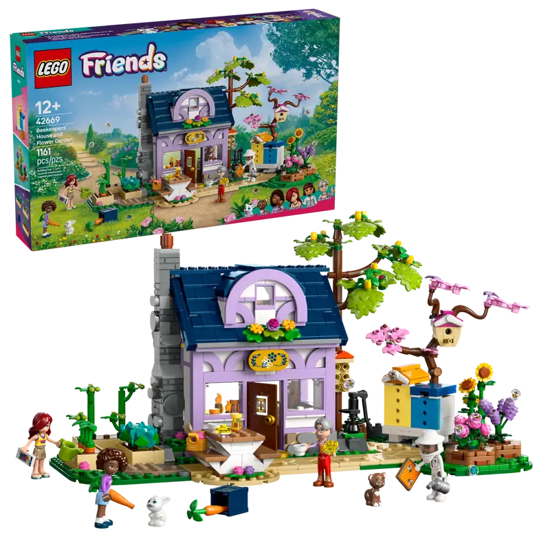 LEGO Friends 42669 - Beekeepers' House and Flower Garden