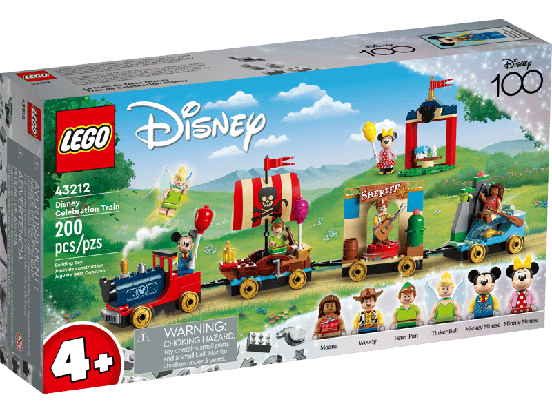LEGO Disney 43212 - Le train des célébrités Disney