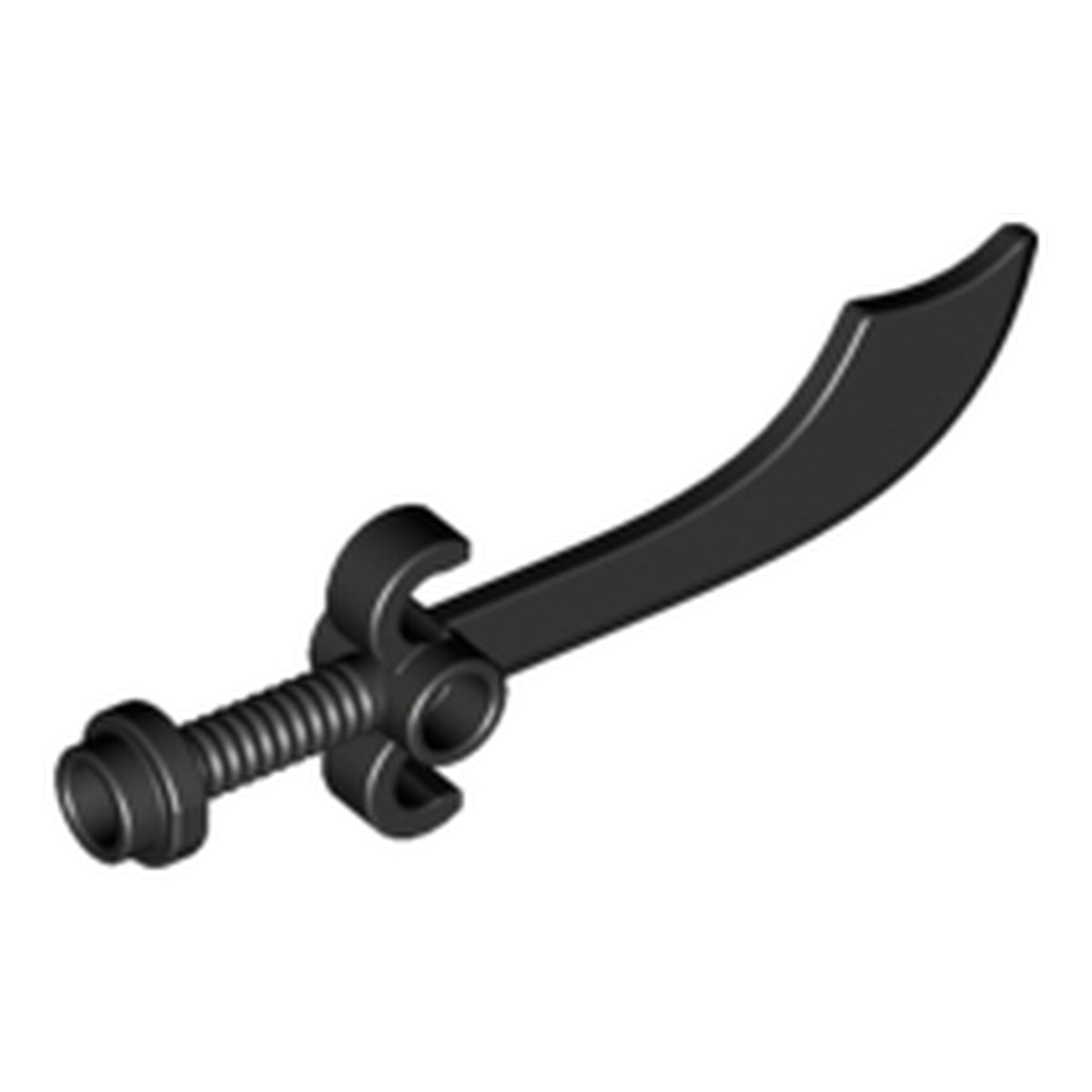 LEGO® Minifigure, Weapon Sword, Scimitar (schwarz) 43887