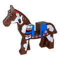 LEGO® Minifigur Pferd (Braun) 4493c01px2 – Gebr.