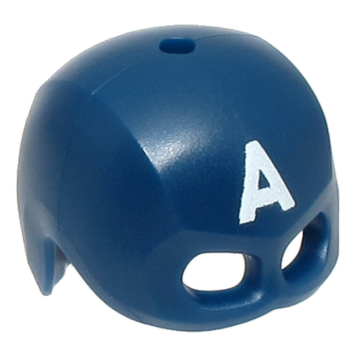 LEGO® Minifigur Helmmaske (Captain America) (dunkelblau) 49556pb05