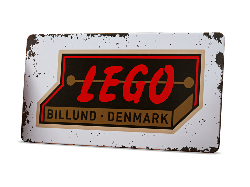 LEGO 5007016 - 1950s Retro Tin Sign