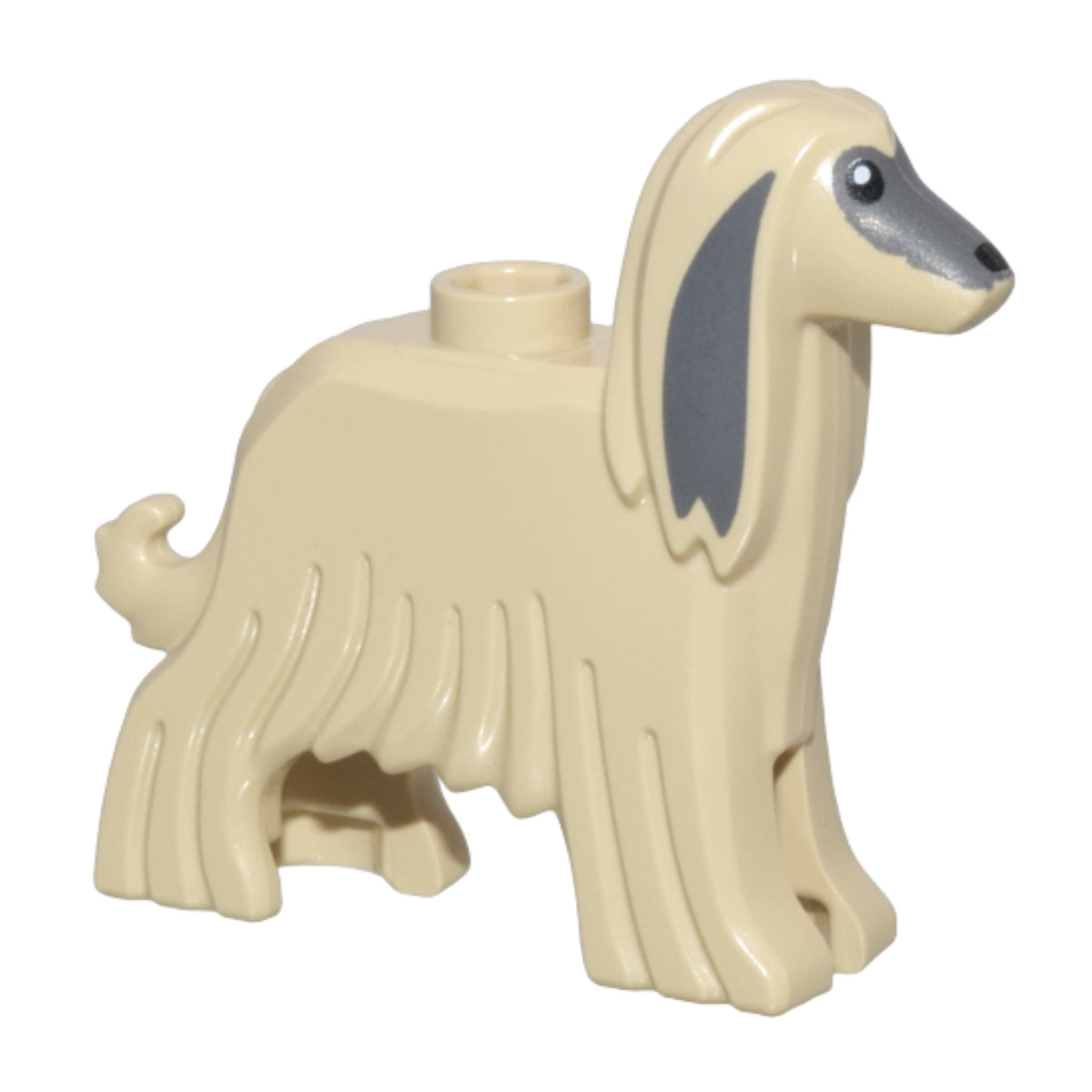 LEGO® Minifigur Dog, Afghan Hound (beige) 5189pb01 – Neu