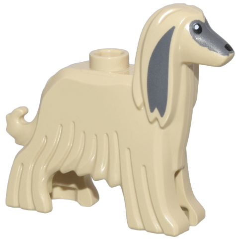 LEGO® Minifigur Dog, Afghan Hound 5189pb01