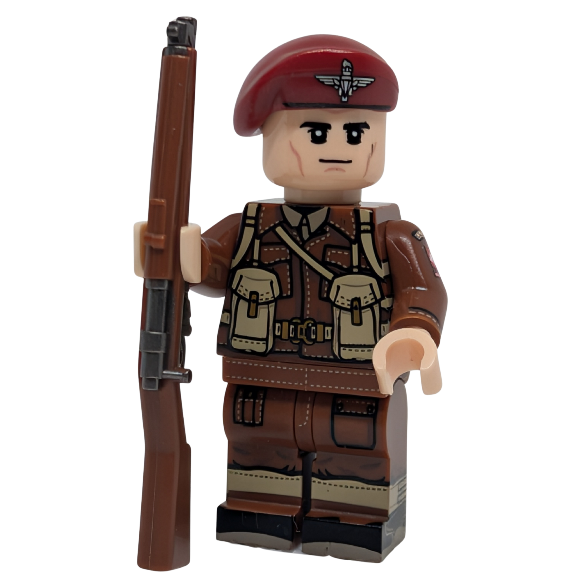 Britischer Fallschirmjäger – Custom Minifigur