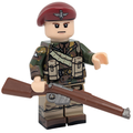 Britischer Fallschirmjäger mit Tarnjacke – Custom Minifigur