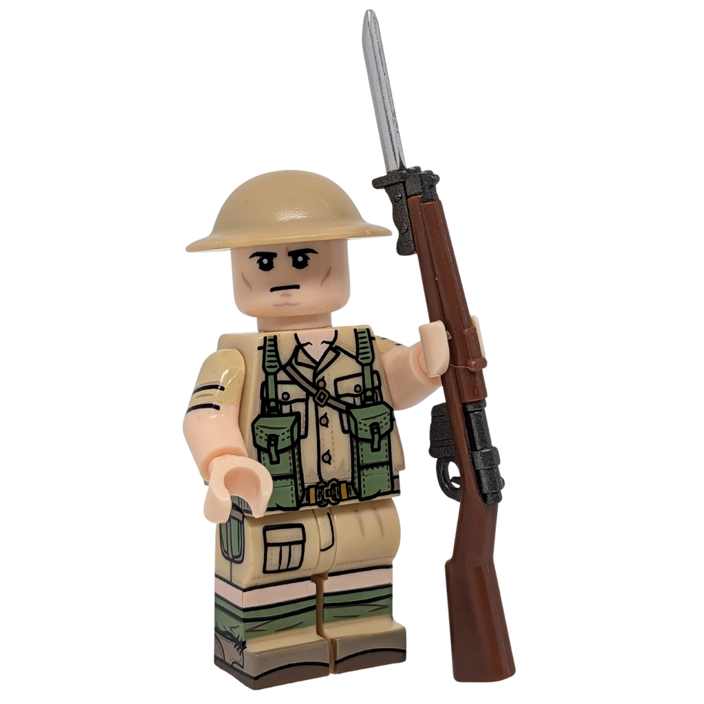 Britischer Wüsten-Infanterist – Custom Minifigur