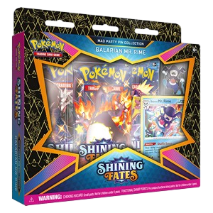 Pokémon: Kollektion SHF Shining Fates Mad Party Pin Collection Galarian Mr. Rime – Englisch