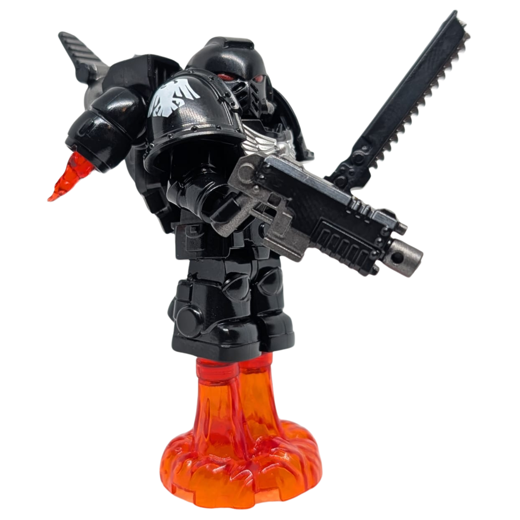 Warhammer 40,000: Raven Guard Assault Jump Pack Marine Custom Minifigur
