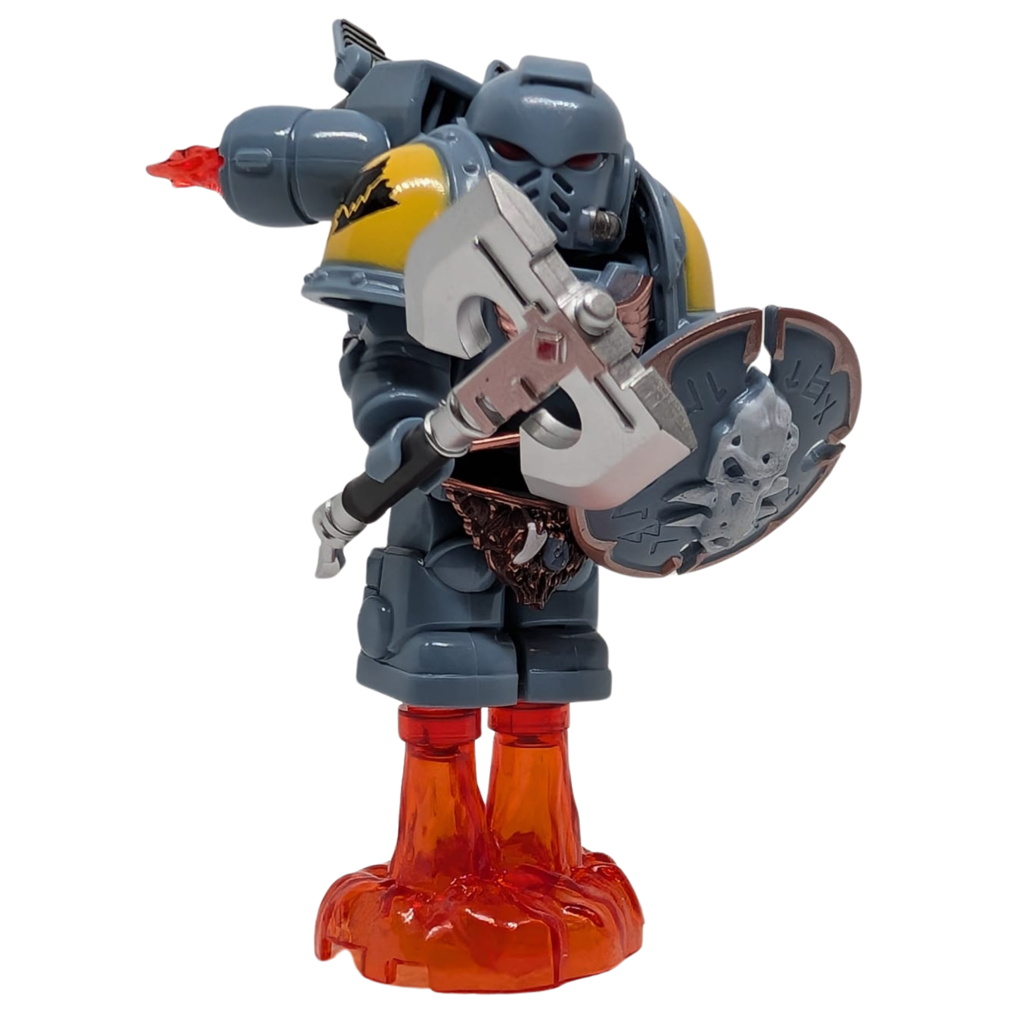Warhammer 40,000: Space Wolves Assault Jump Pack Marine Custom Minifigur