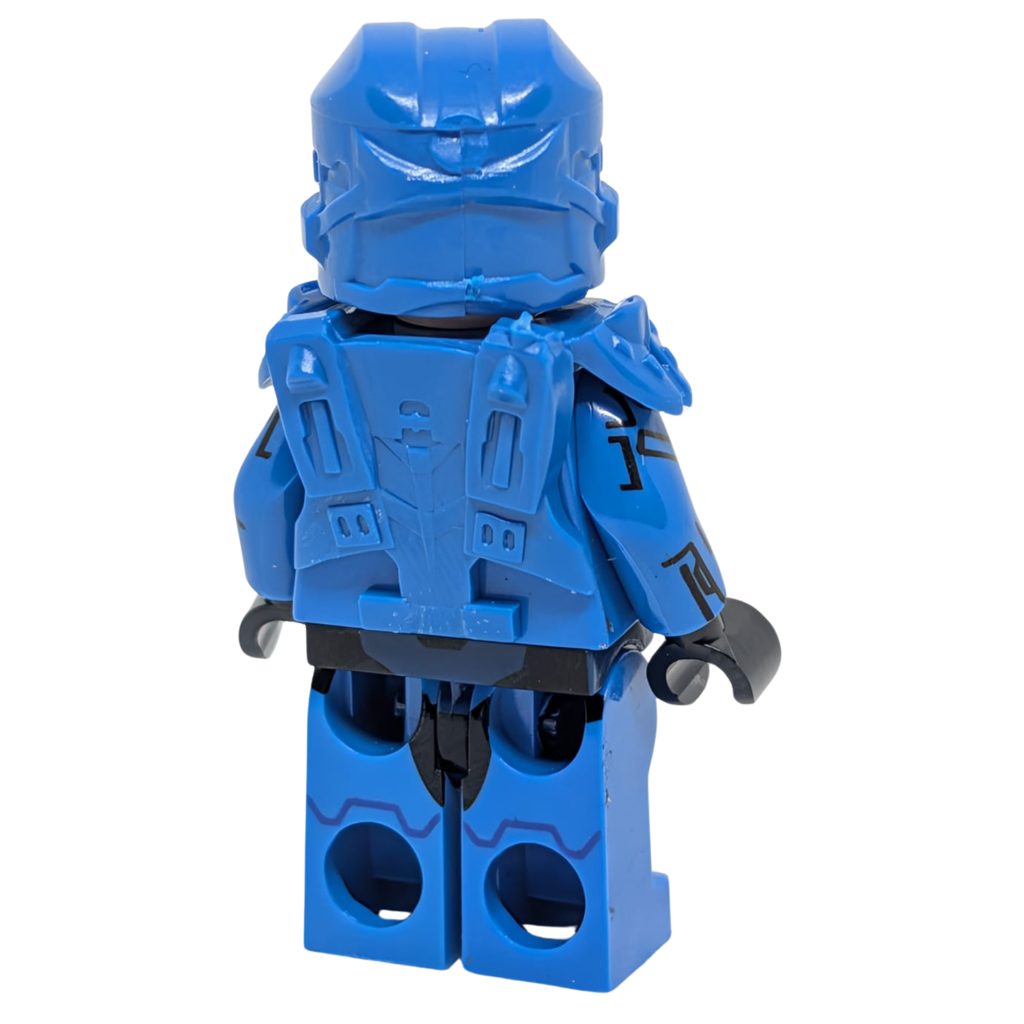 Halo Spartan (Blue Edition) Custom Figur