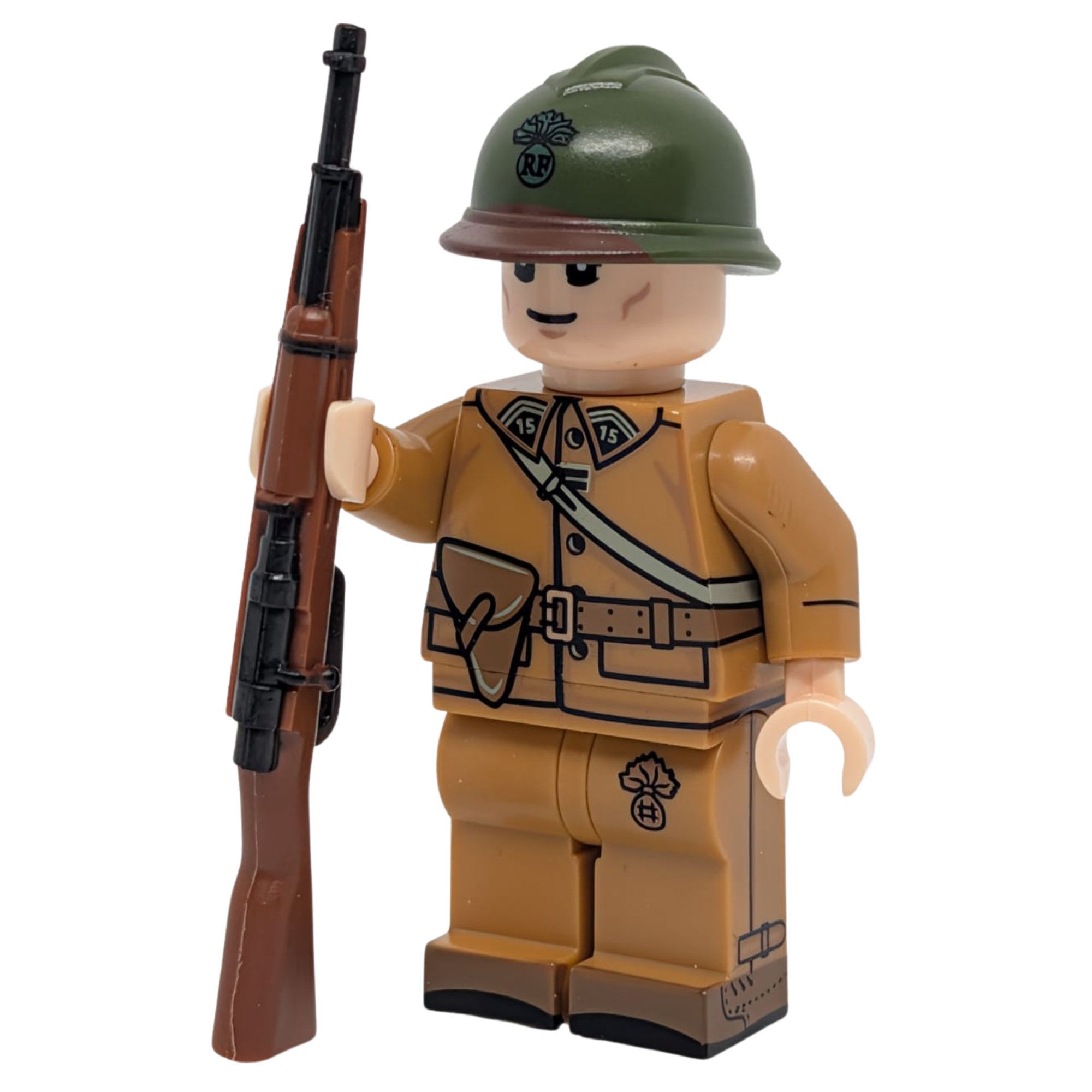 Französischer Infanterist – WW1 Custom Minifigur