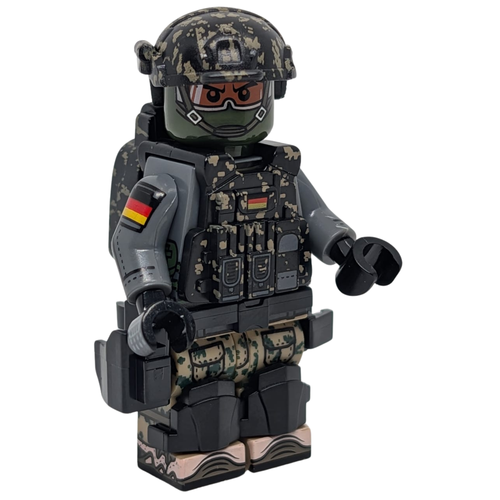 Deutscher Bundeswehr Soldat – Custom Minifigur