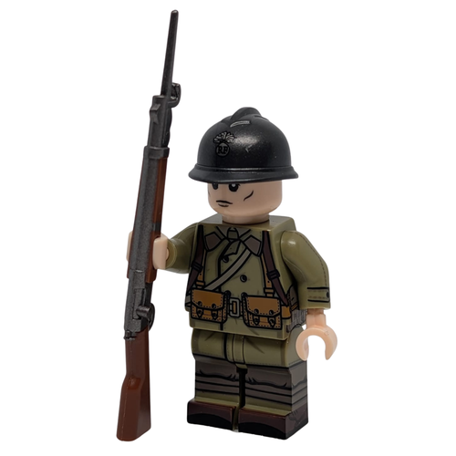 Französischer Infanterist – WW1 Custom Minifigur