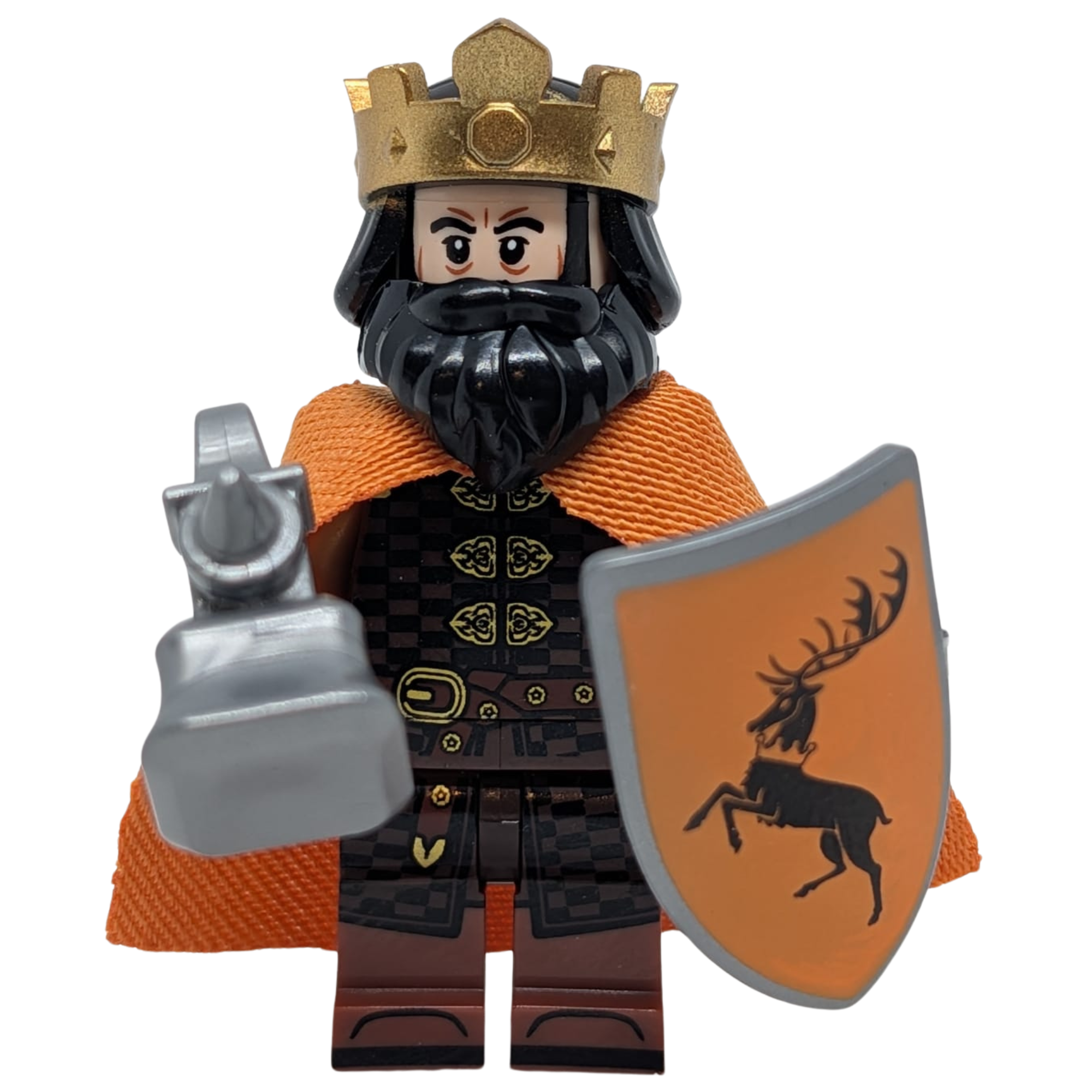 König der Hirscharmee – Fantasy Custom Minifigur