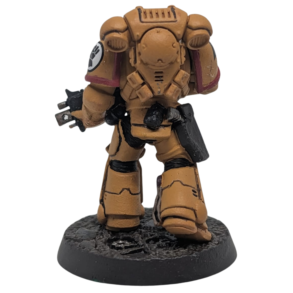 Warhammer Heroes – Imperial Fists Space Marine (bemalt)