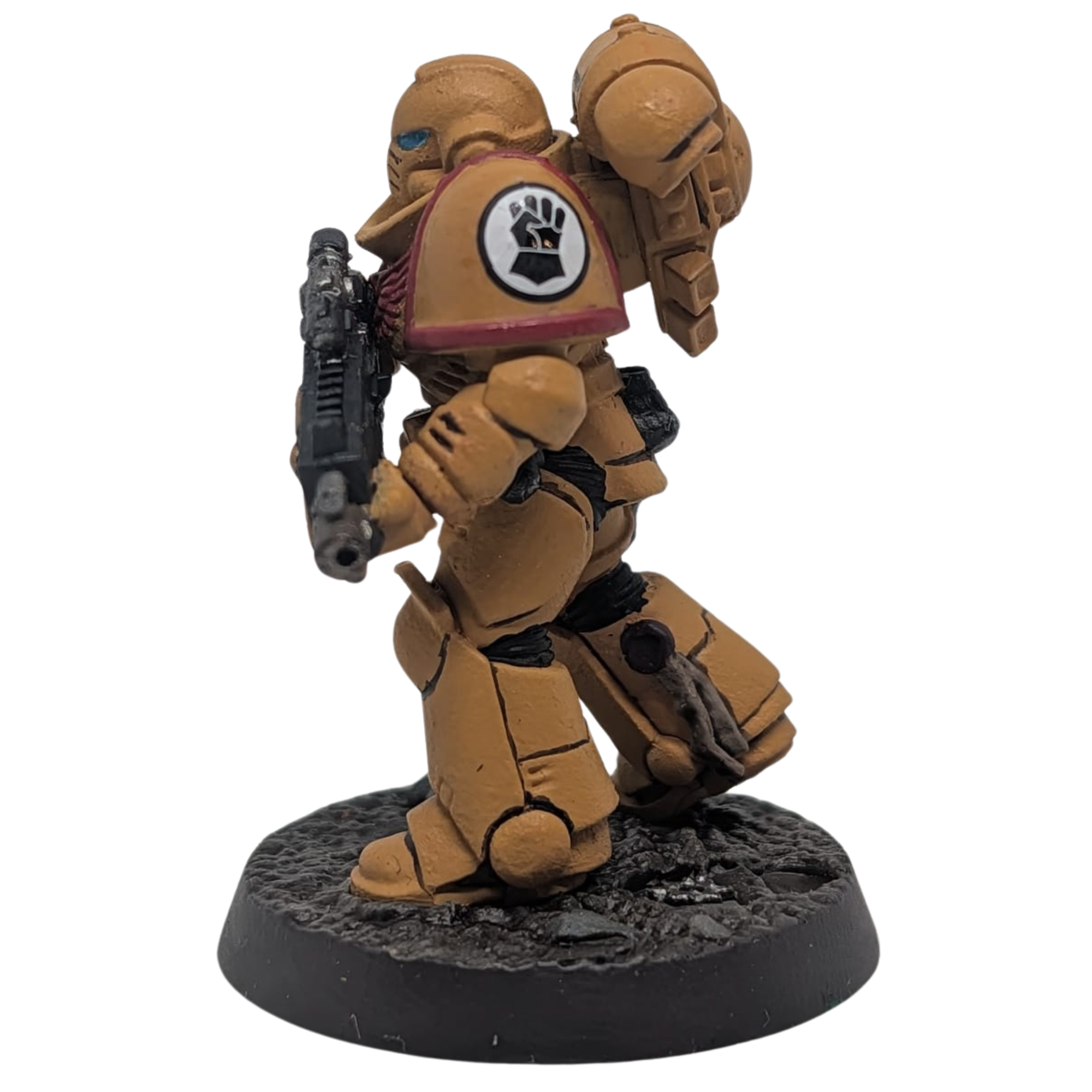 Warhammer Heroes – Imperial Fists Space Marine (bemalt)