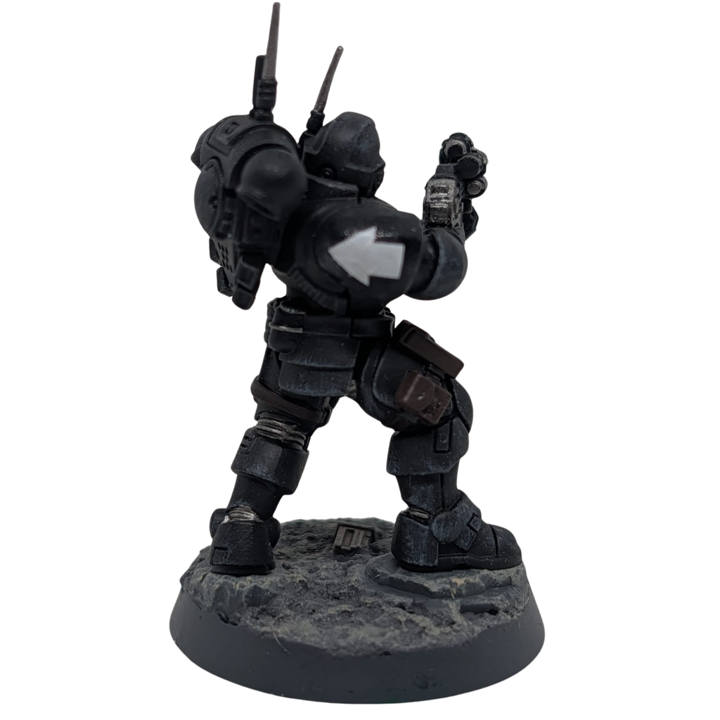 Warhammer Heroes – Raven Guard Space Marine (bemalt)