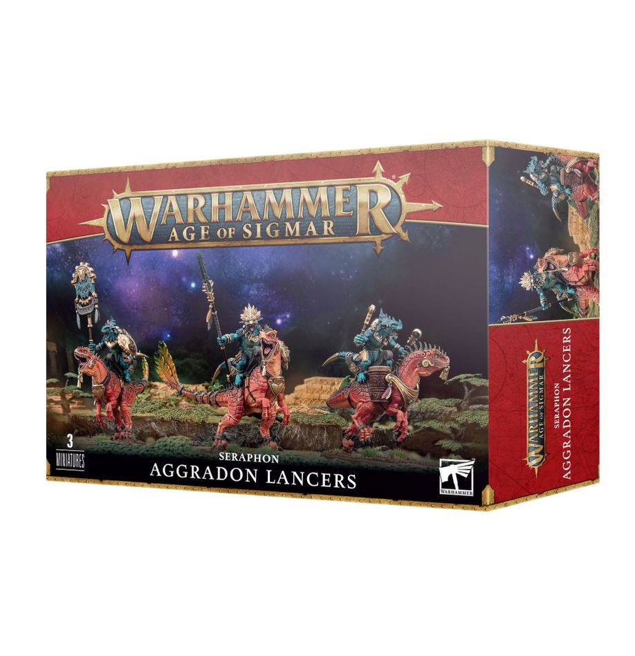 Age of Sigmar: Seraphon – Aggradon Lancers