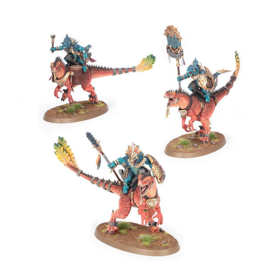 Age of Sigmar: Seraphon – Aggradon Lancers