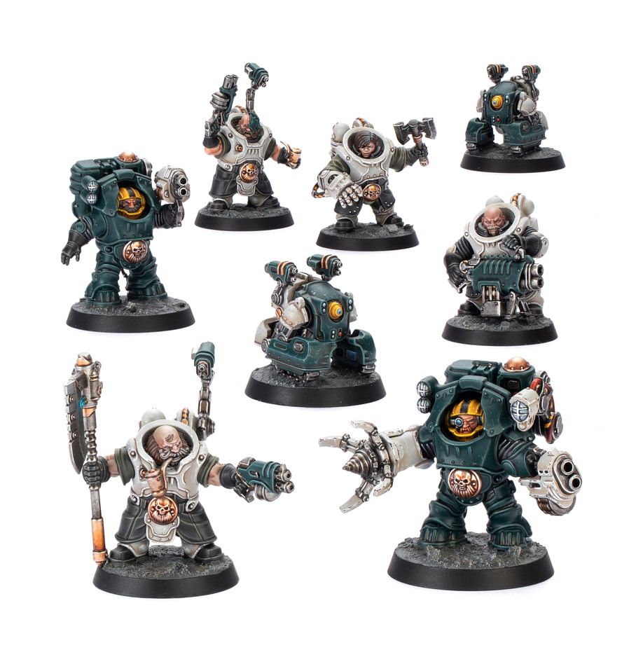Necromunda: Ironhead Squat Charter Masters und Drill Masters