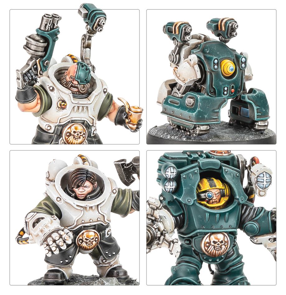 Necromunda: Ironhead Squat Charter Masters und Drill Masters