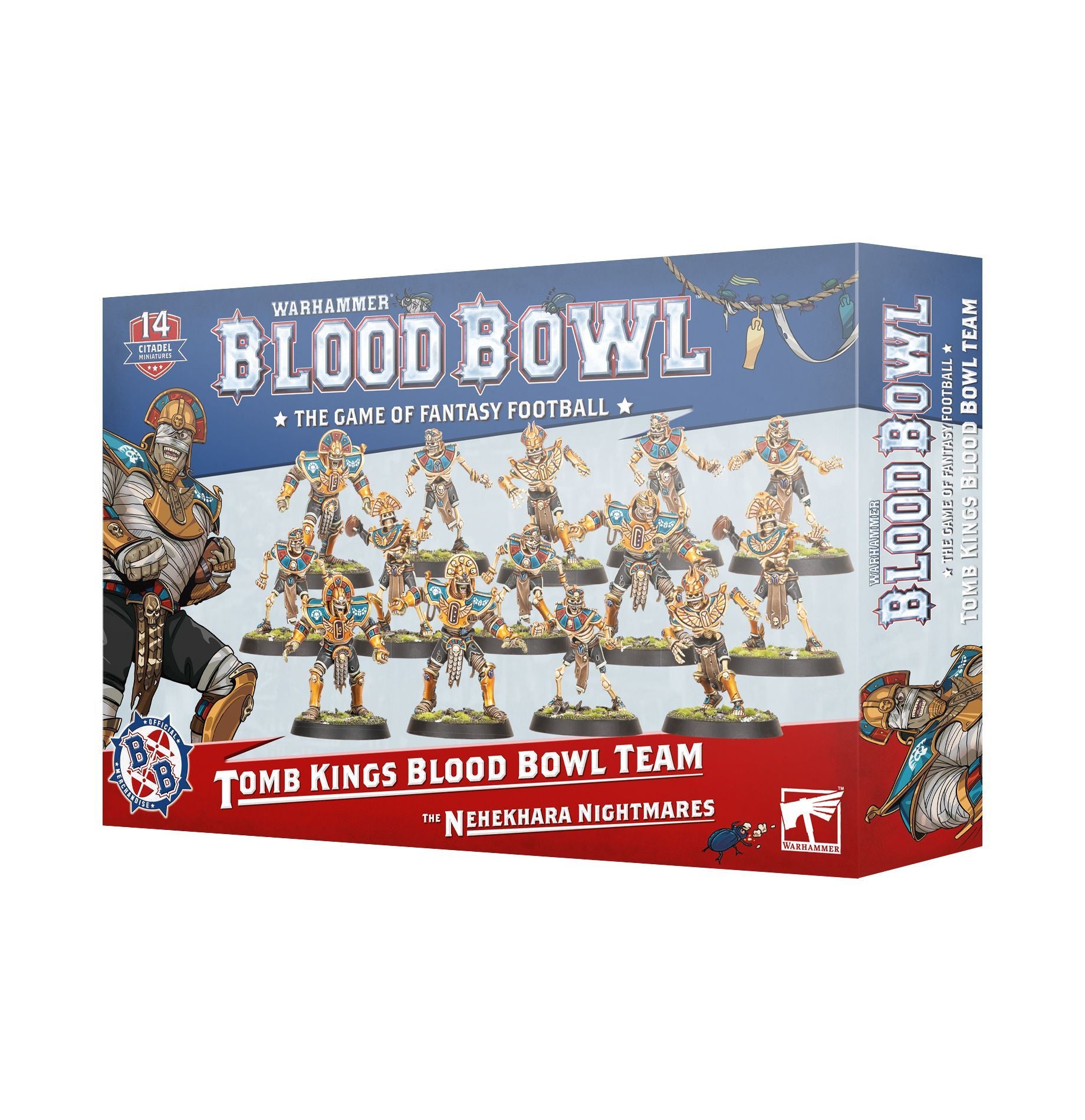Blood Bowl: Tomb Kings Team – The Nehekharan Nightmares