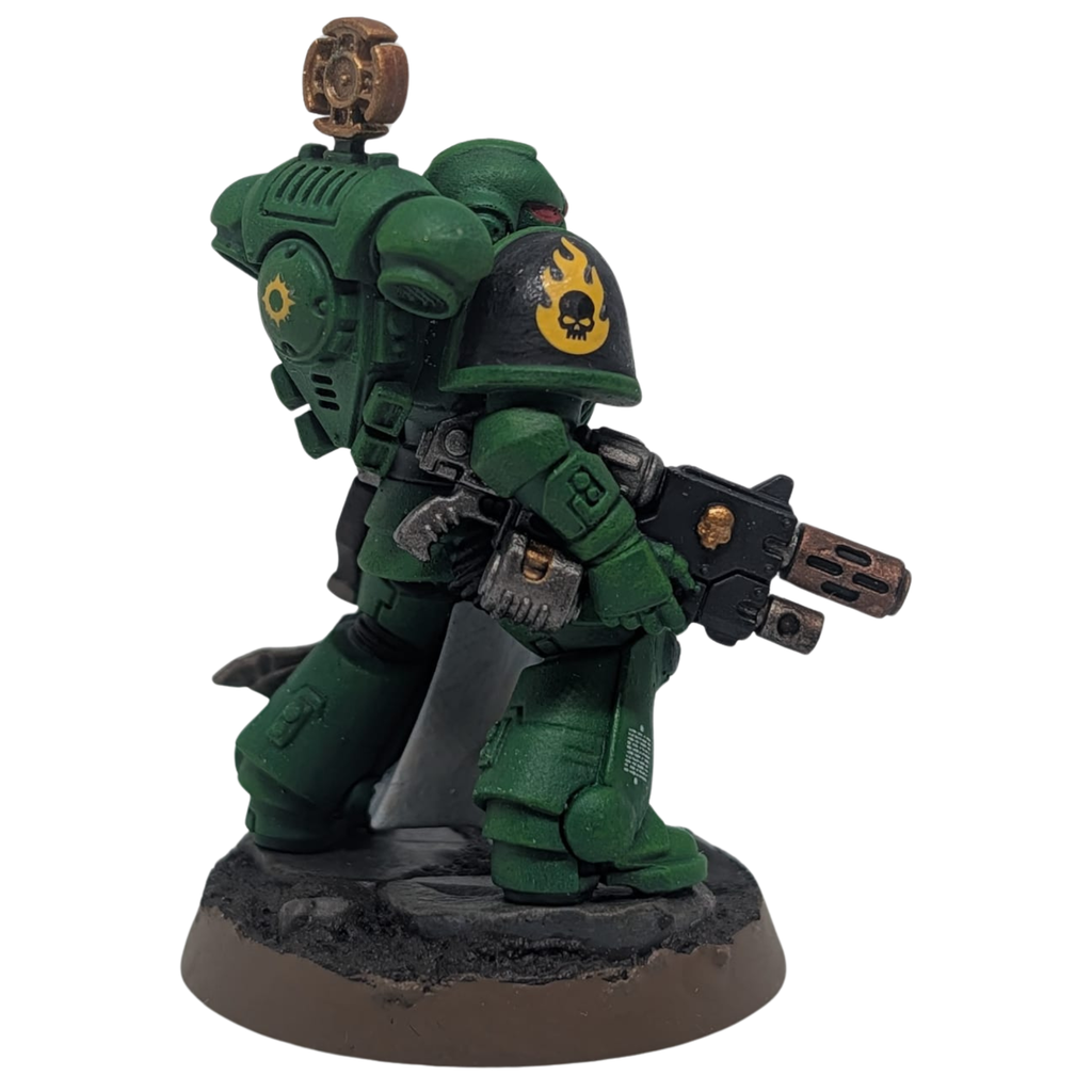 Warhammer Heroes – Salamanders Space Marine (bemalt)
