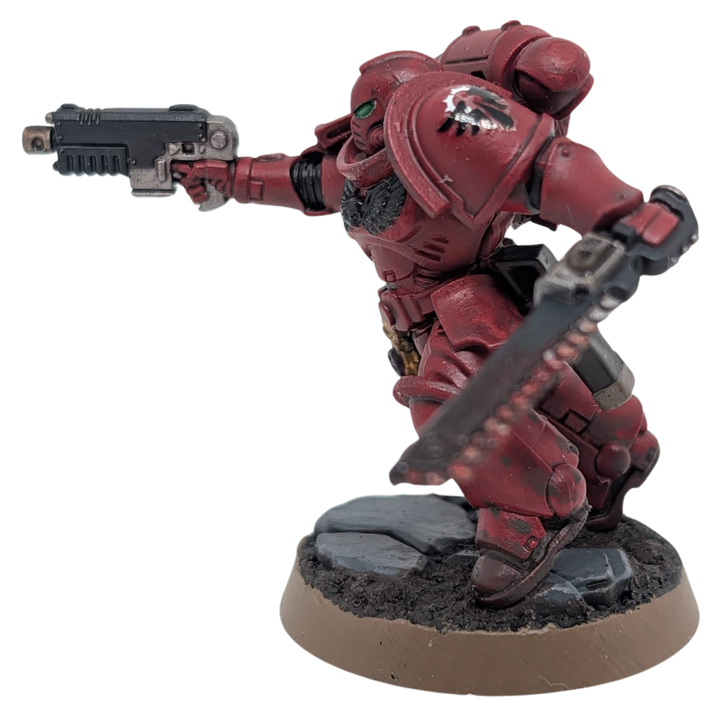 Warhammer Heroes – Blood Angels Space Marine (bemalt)