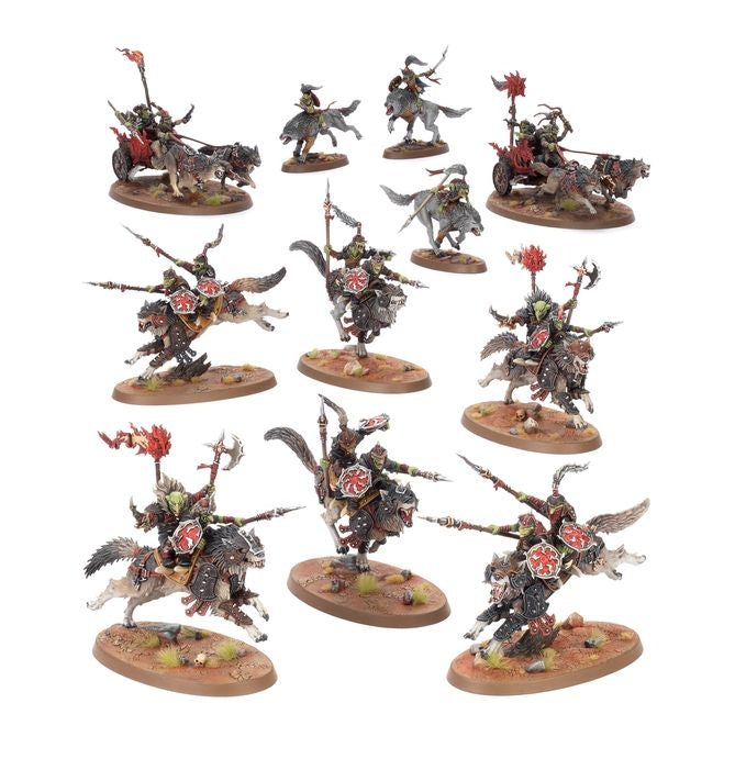Age of Sigmar: Spearhead – Snarlpack Huntaz