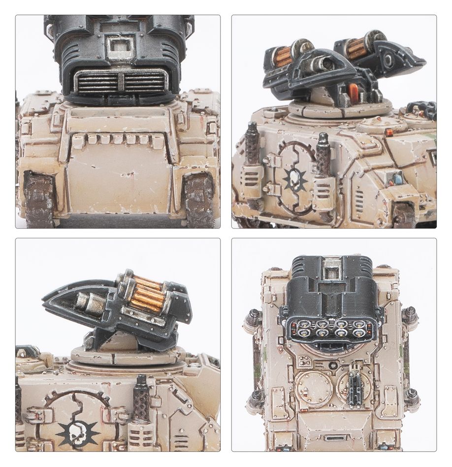 Horus Heresy: Legions Imperialis – Whirlwind and Scorpius Missile Tank Squadrons
